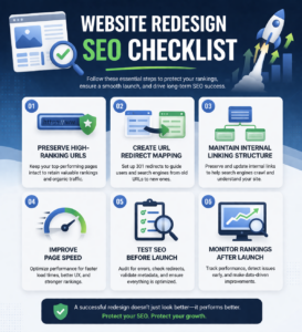 Website Redesign SEO Checklist